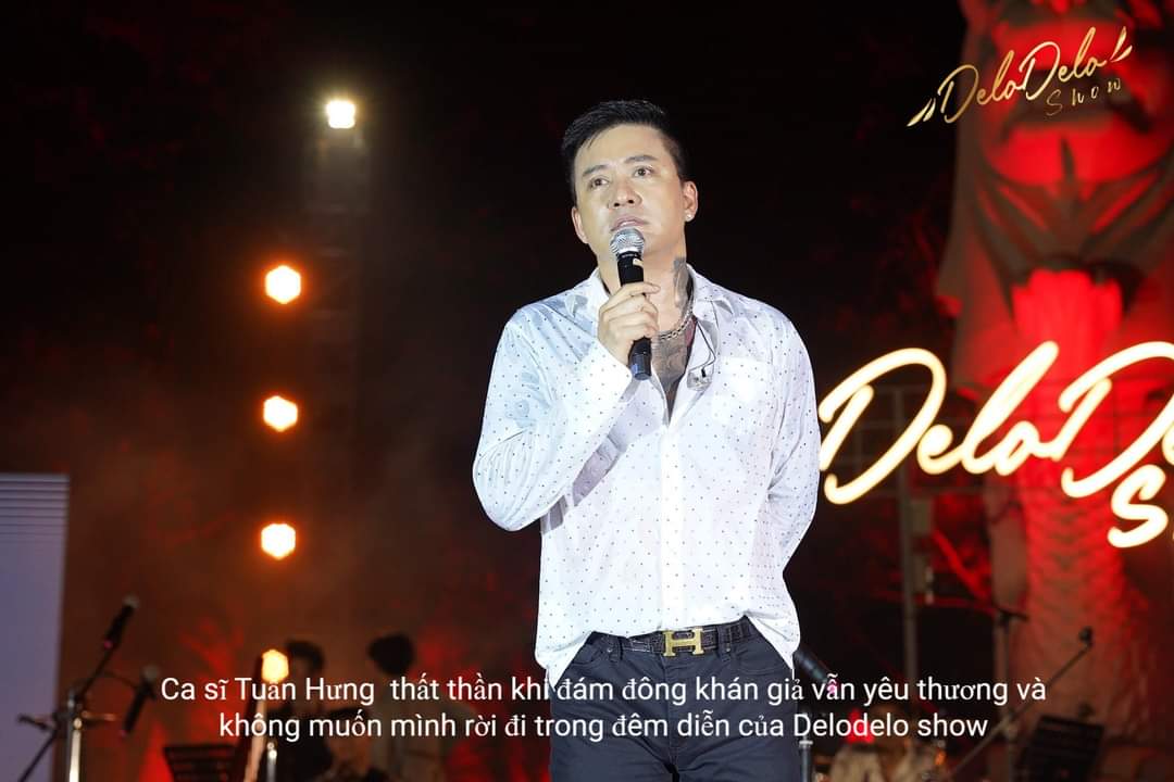 Thông Cáo chính thức của Ban Tổ Chức Delodelo Show về Liveshow ca sĩ Tuấn Hưng 14/4/2024